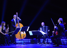 Tango evening of French musicians held at Heydar Aliyev Center. Azerbaijan, Baku, 5 May 2016 